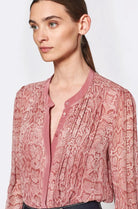 Tassa Silk Top - Laurel Red by Joie — alternate view