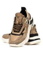 Fuga Nylon Sneakers - Taupe by D.A.T.E. — view 3