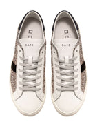 Hill Low Glitter Sneakers - Taupe by D.A.T.E. — view 3