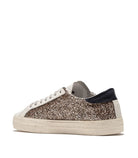 Hill Low Glitter Sneakers - Taupe by D.A.T.E. — view 4