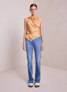 Jones Asymmetrical Top - Tawny by A.L.C — alternate view
