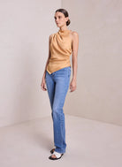 Jones Asymmetrical Top - Tawny by A.L.C — view 3