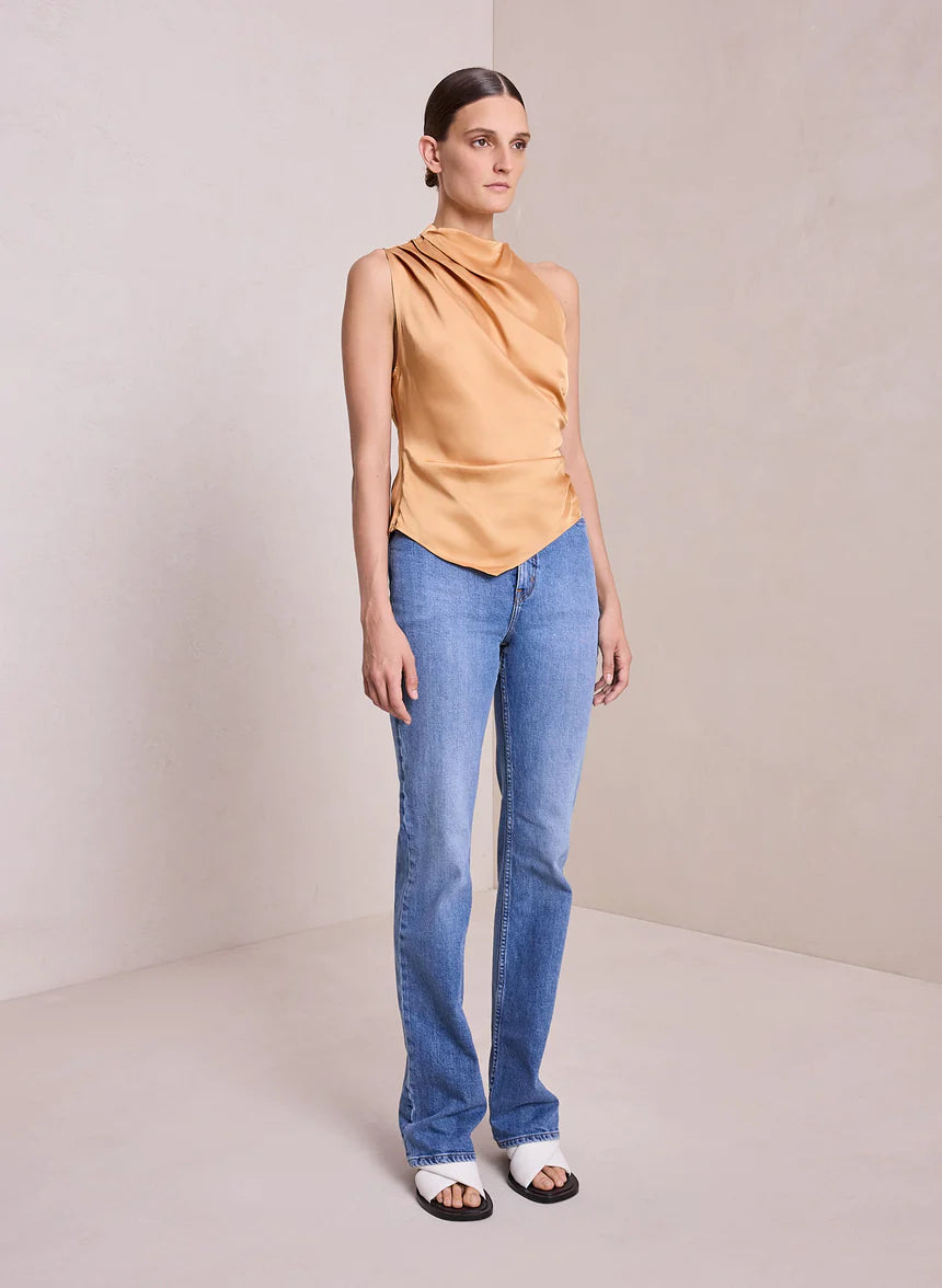 Jones Asymmetrical Top - Tawny by A.L.C — view 4