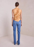 Jones Asymmetrical Top - Tawny by A.L.C — view 5