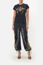 Slim Fit Round Neck Tee - Its All Over Torero by Camilla — alternate view