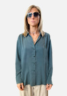 Blouse - Teal by Tandem | 25 South Boutiques