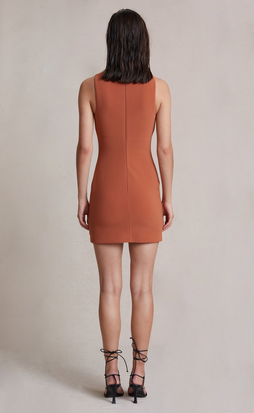 Ella Mini Dress - Terracotta by Bec & Bridge — view 4