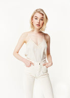 The Racer Prairie Camisole - Stripe Oat by Cami NYC | 25 South Boutiques