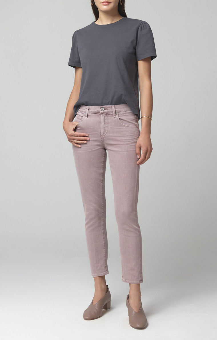 Elsa Mid Rise Slim Fit Crop - Thistle by Citizens of Humanity | 25 South Boutiques