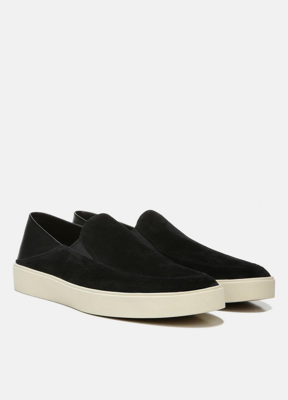 Men's Thomas Suede Sneaker - Black by Vince | 25 South Boutiques