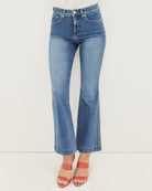 Carson Kick Flare Jean - Tide Down by Veronica Beard — alternate view