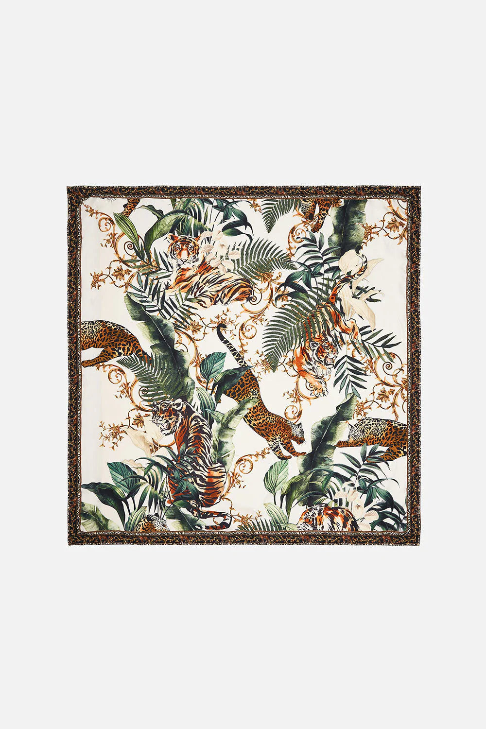 Large Square Scarf - Tiger Trap by Camilla | 25 South Boutiques