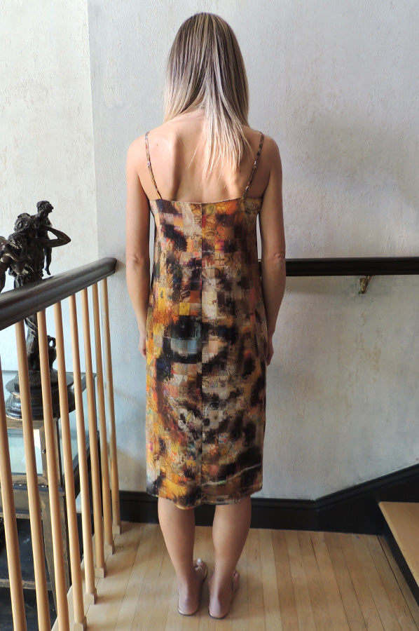 Tiger Collage Dress - Multi by Unbreakable Evolution — alternate view
