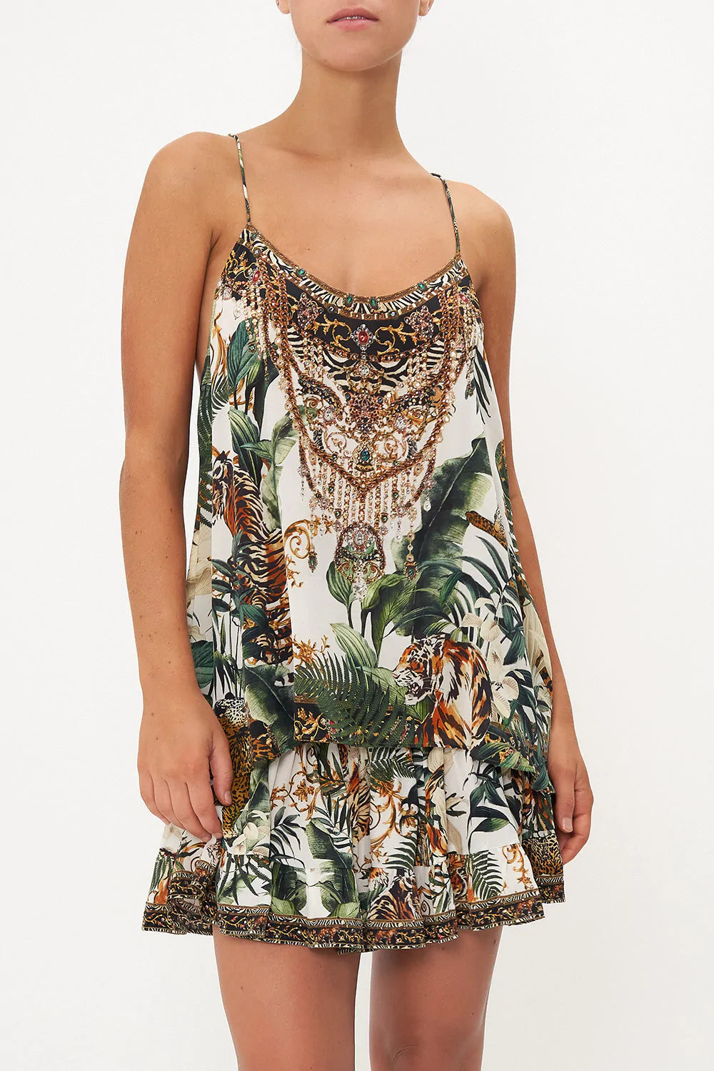 T Back Shoestring Top - Tiger Trap by Camilla | 25 South Boutiques