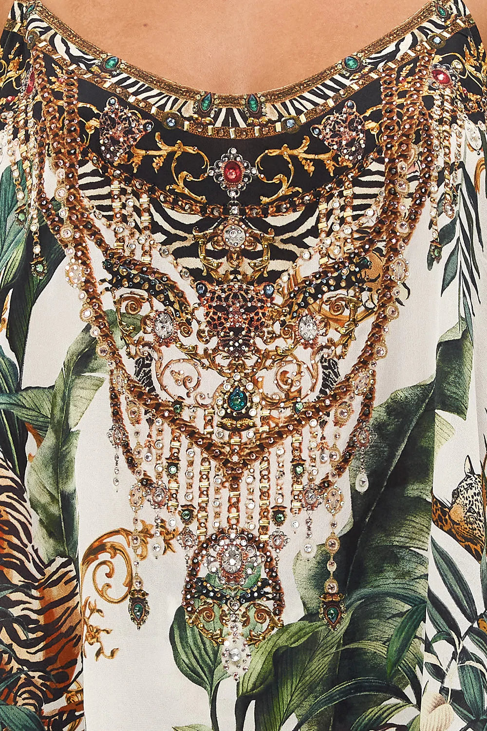 T Back Shoestring Top - Tiger Trap by Camilla — view 5