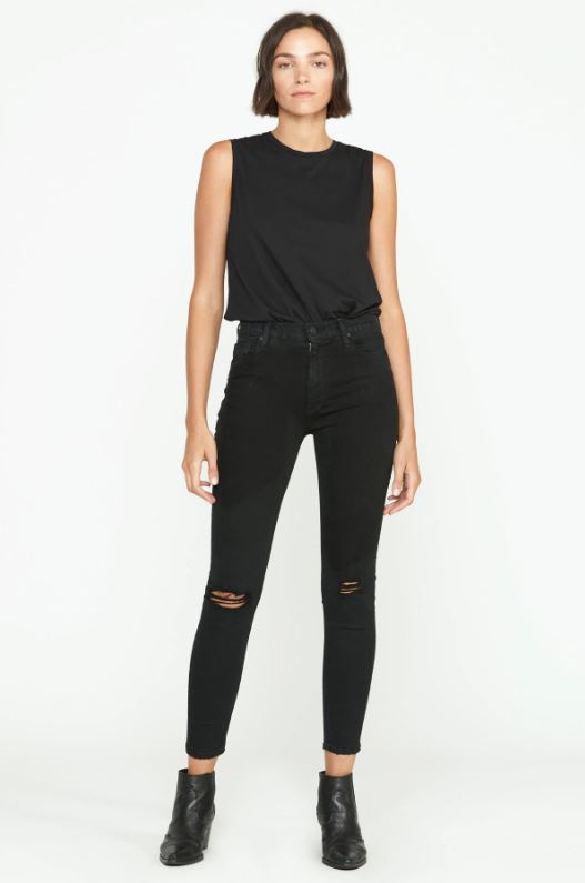 Barbara High Rise Super Skinny Ankle Jean - Tilted by Hudson | 25 South Boutiques