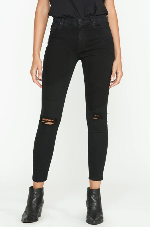 Barbara High Rise Super Skinny Ankle Jean - Tilted by Hudson — alternate view