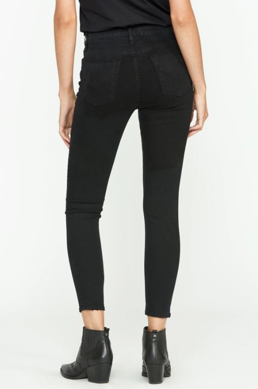 Barbara High Rise Super Skinny Ankle Jean - Tilted by Hudson — view 4