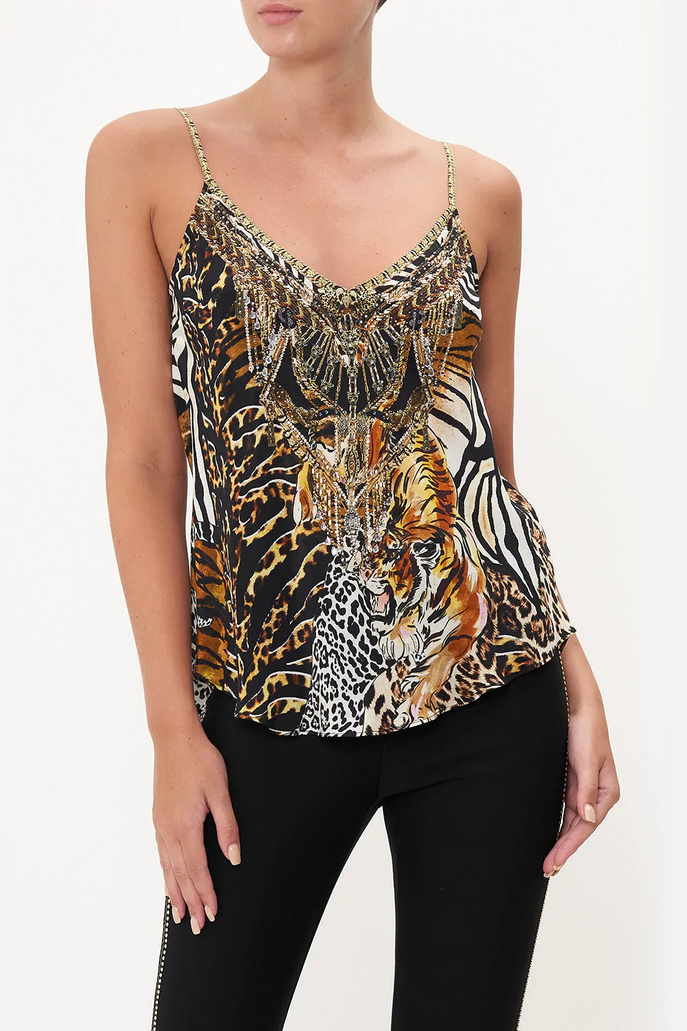 V Neck Bias Cami - Whats New Pussycat by Camilla | 25 South Boutiques