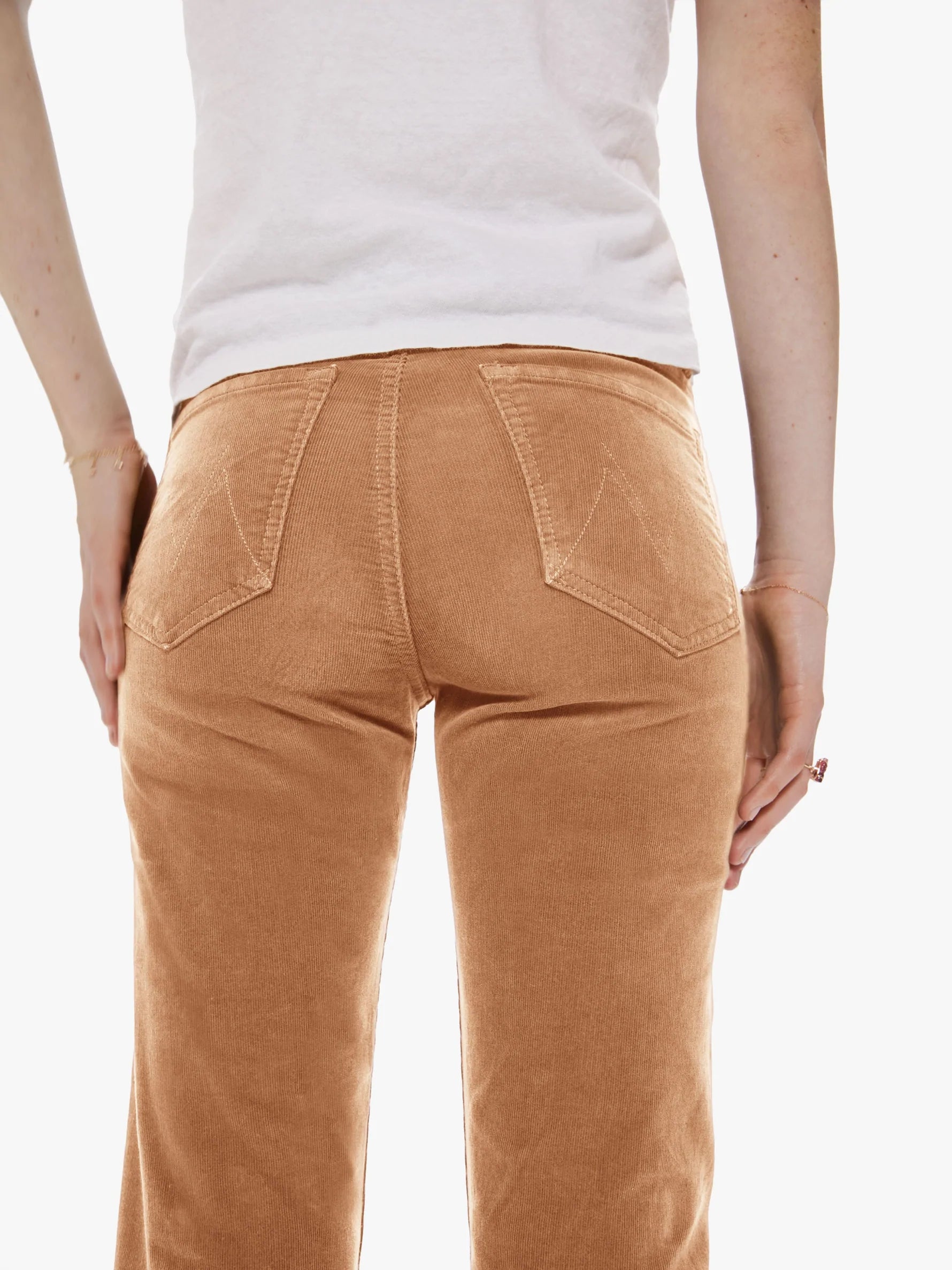 The Tomcat Ankle - Cafe Spice Corduroy by MOTHER — view 3