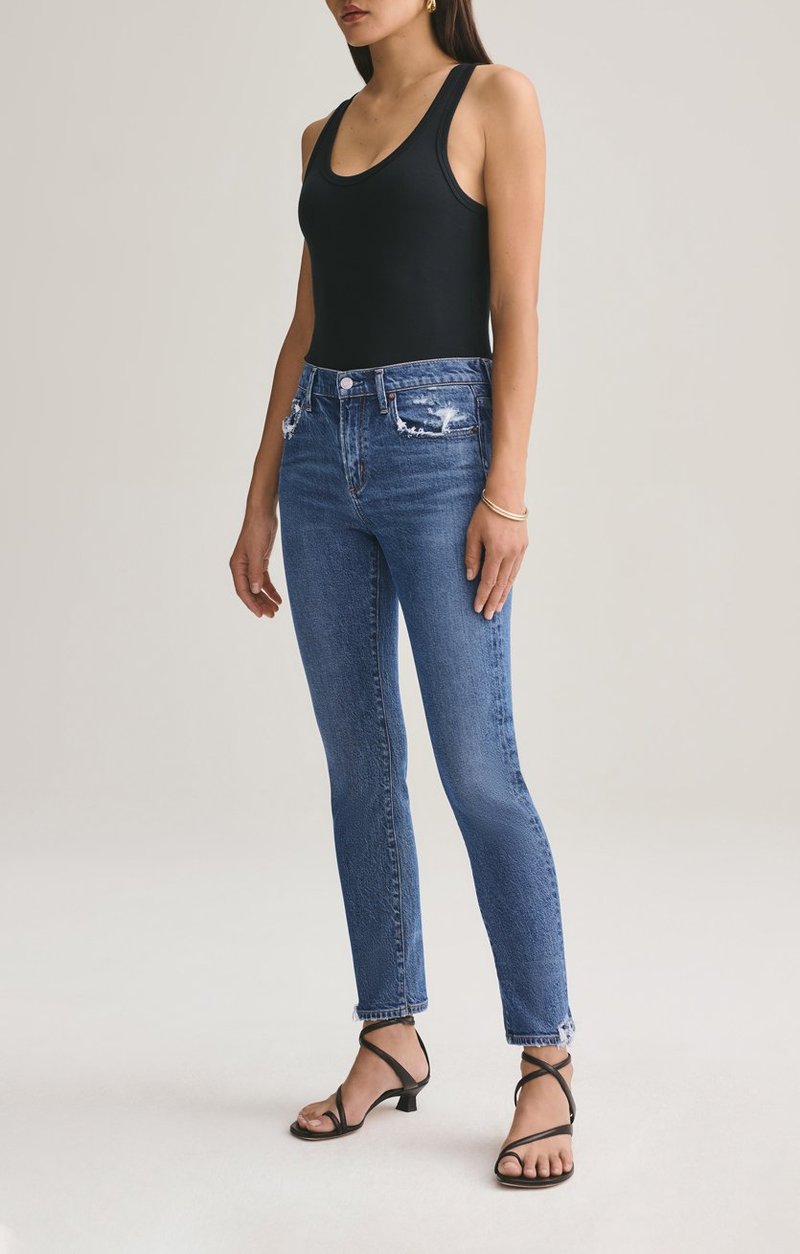 Toni Mid Rise Straight Fit - Stratosphere by AGOLDE | 25 South Boutiques