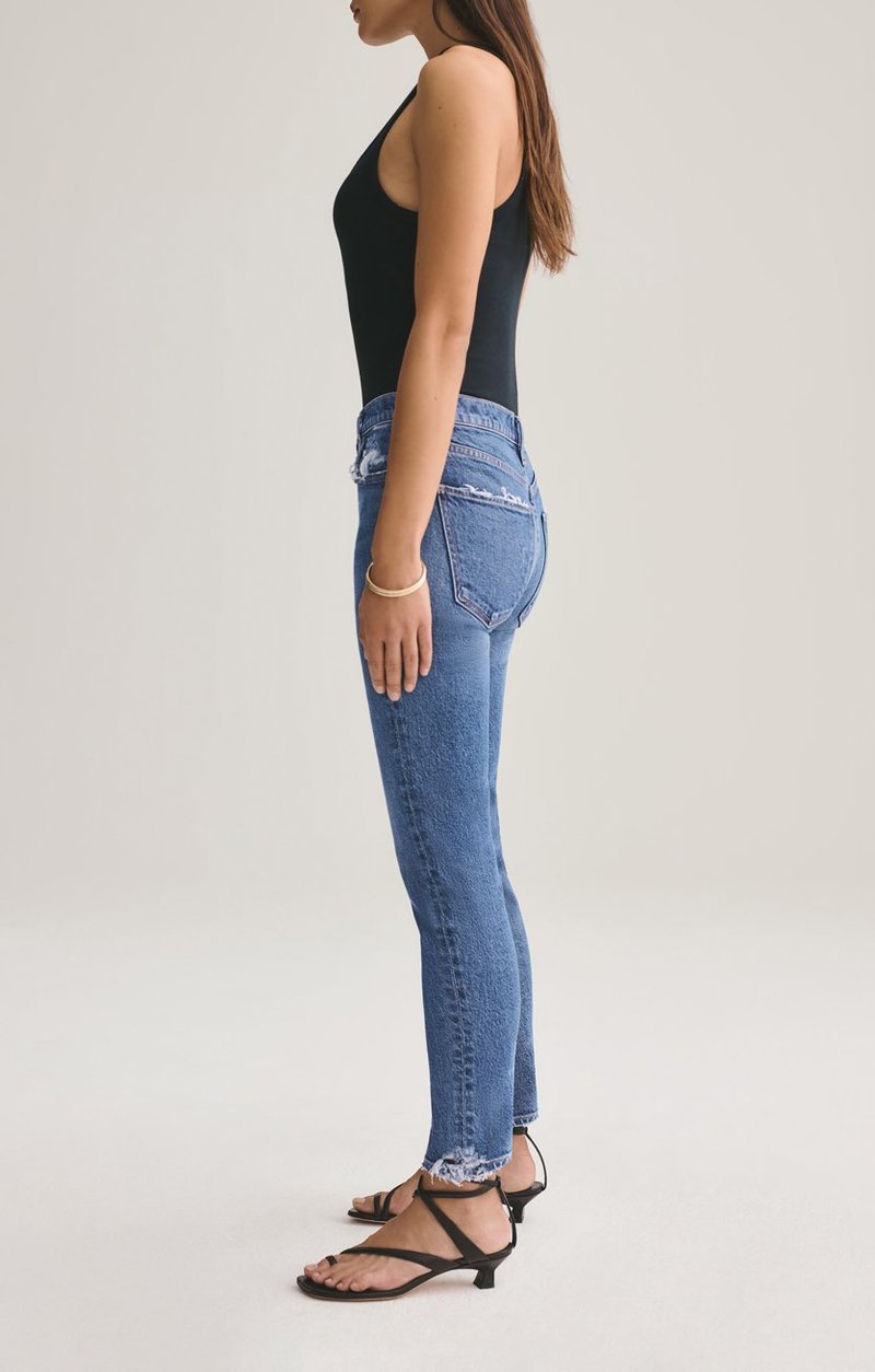 Toni Mid Rise Straight Fit - Stratosphere by AGOLDE — alternate view