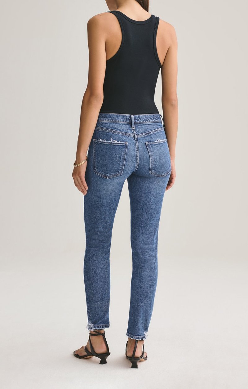 Toni Mid Rise Straight Fit - Stratosphere by AGOLDE — view 3