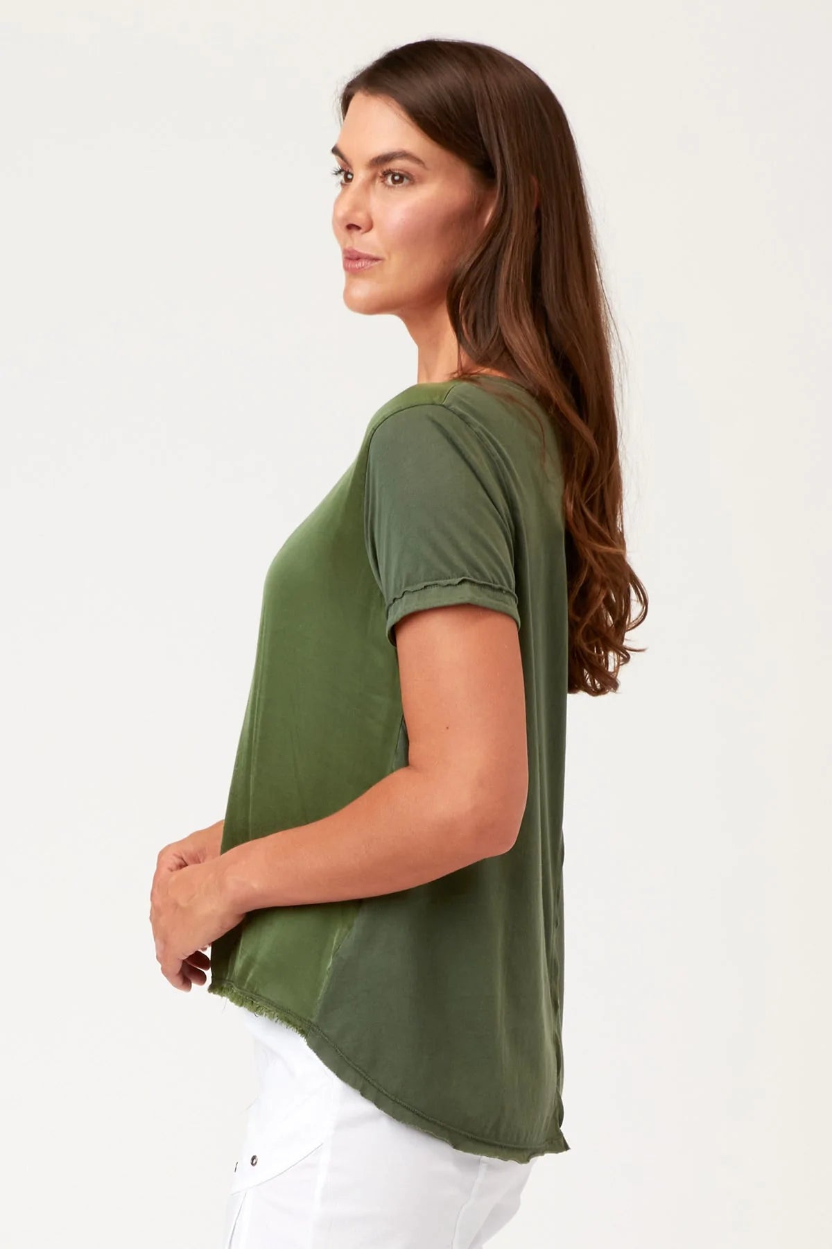 Renwick Tee - Topiary Pigment by XCVI — alternate view