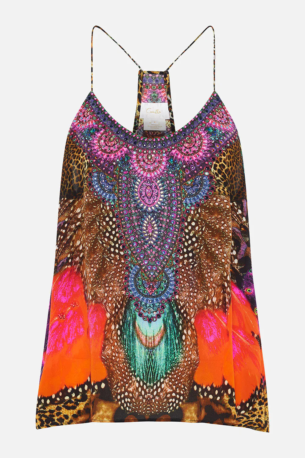 T Back Shoestring Top - Xanadu Rising by Camilla — view 6
