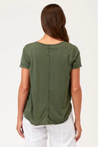 Renwick Tee - Topiary Pigment by XCVI — view 3