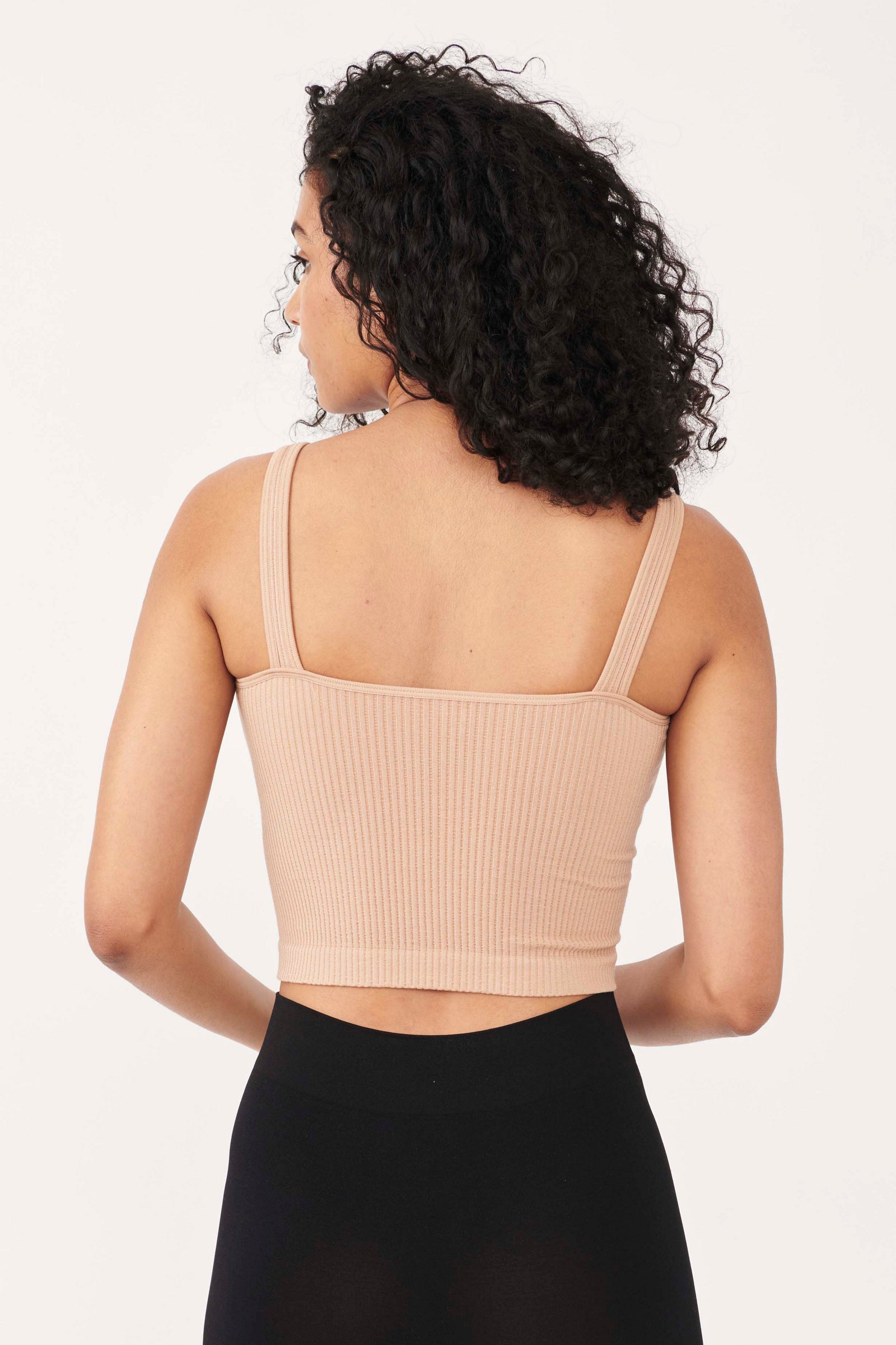 Solid Rib Brami - Tea Tree by Free People — view 4