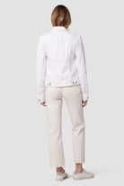 Classic Trucker Jacket - White by Hudson — view 7