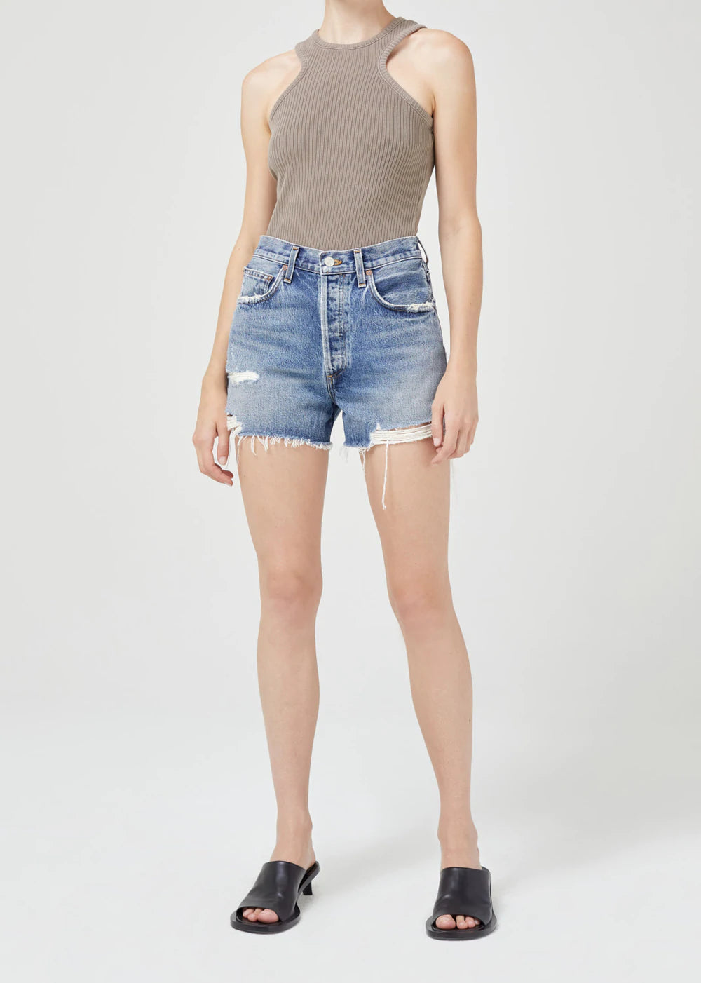 Dee Vintage High Rise Shorts - Turmoil by AGOLDE | 25 South Boutiques