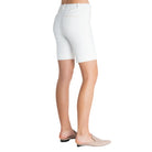 Tyler Stretch Chino Shorts - White by Elaine Kim — alternate view