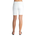 Tyler Stretch Chino Shorts - White by Elaine Kim — view 3