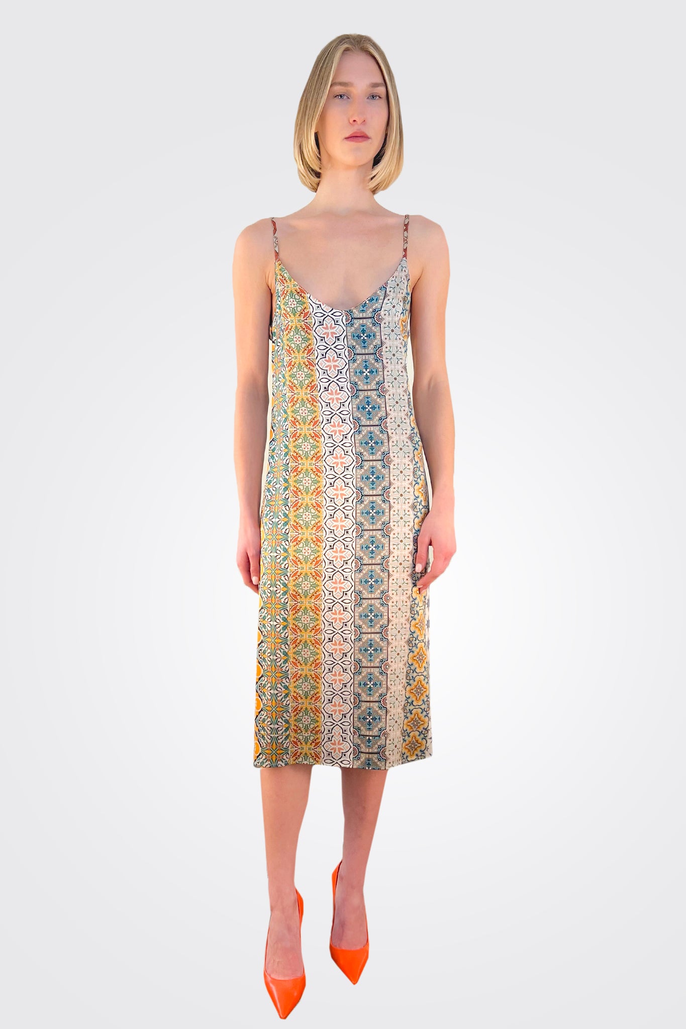 Anna Dress - Tiles Print by Unbreakable Evolution | 25 South Boutiques