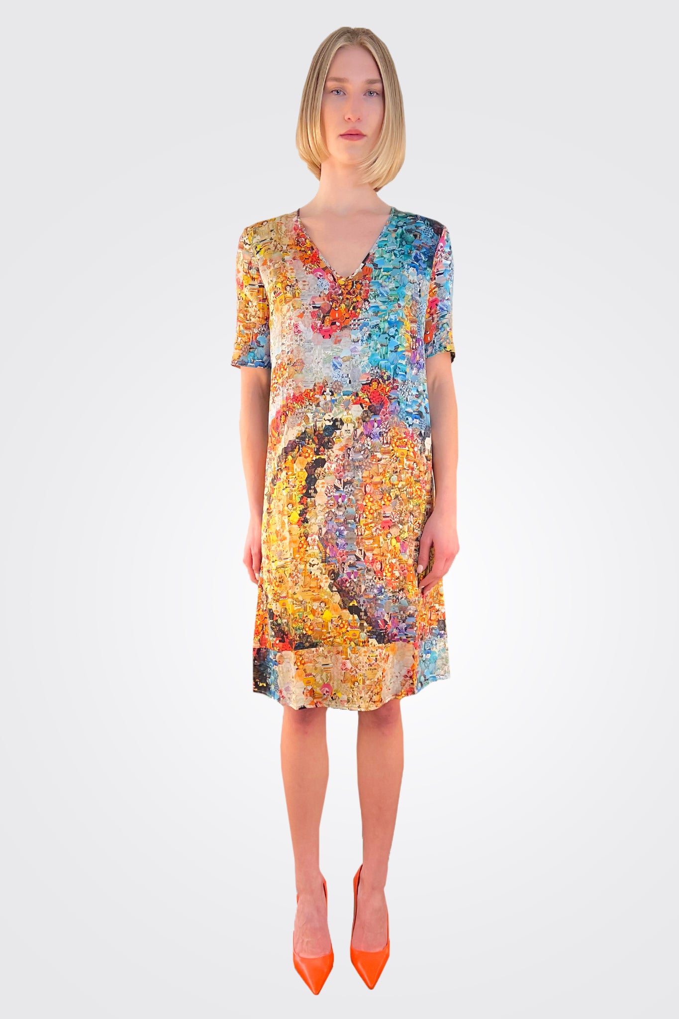 Ary Dress - The Look Print by Unbreakable Evolution | 25 South Boutiques