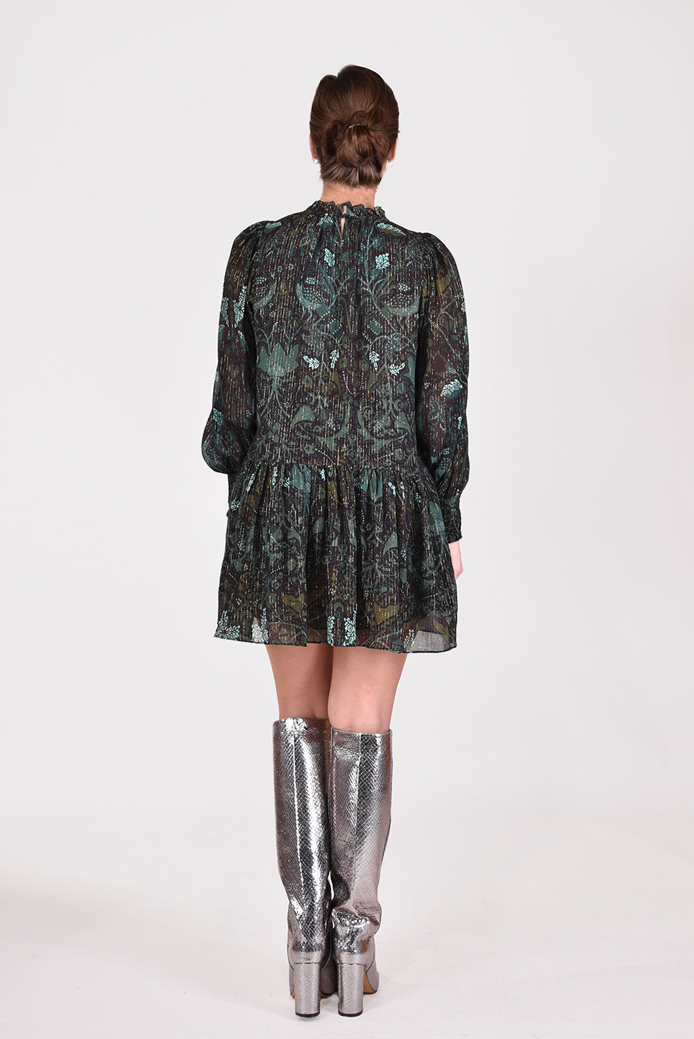 Maja Dress - Rainforest by Ulla Johnson — view 3