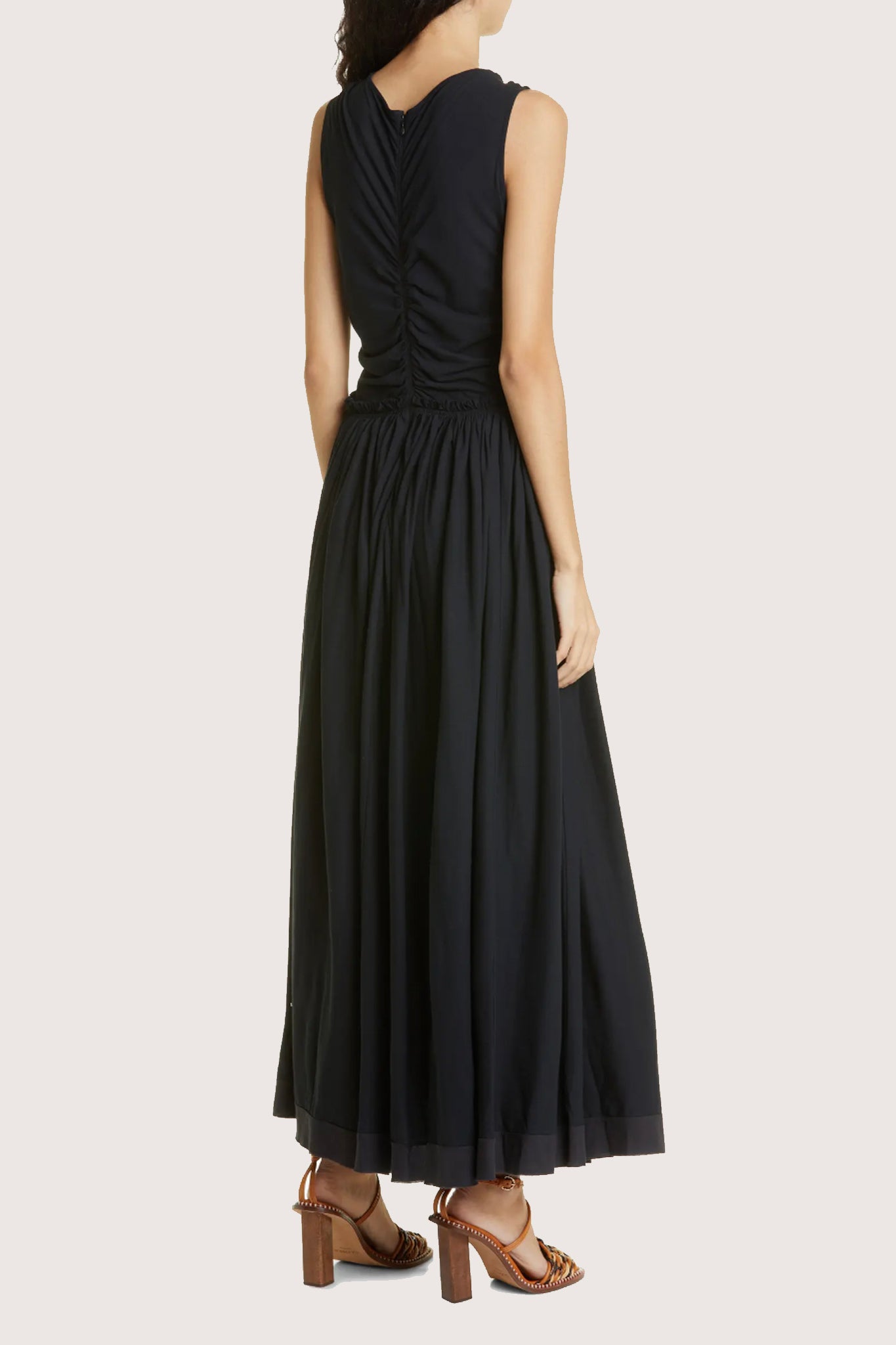 Sascha Dress - Noir by Ulla Johnson — alternate view