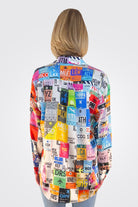 Heather Blouse - Sky Print by Unbreakable Evolution — alternate view