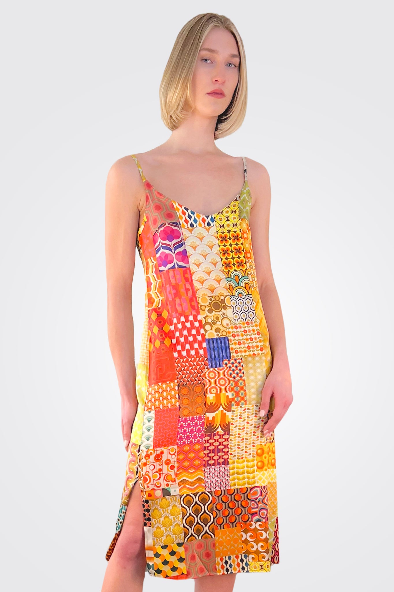 Anna Dress - Nostalgic Print by Unbreakable Evolution — alternate view