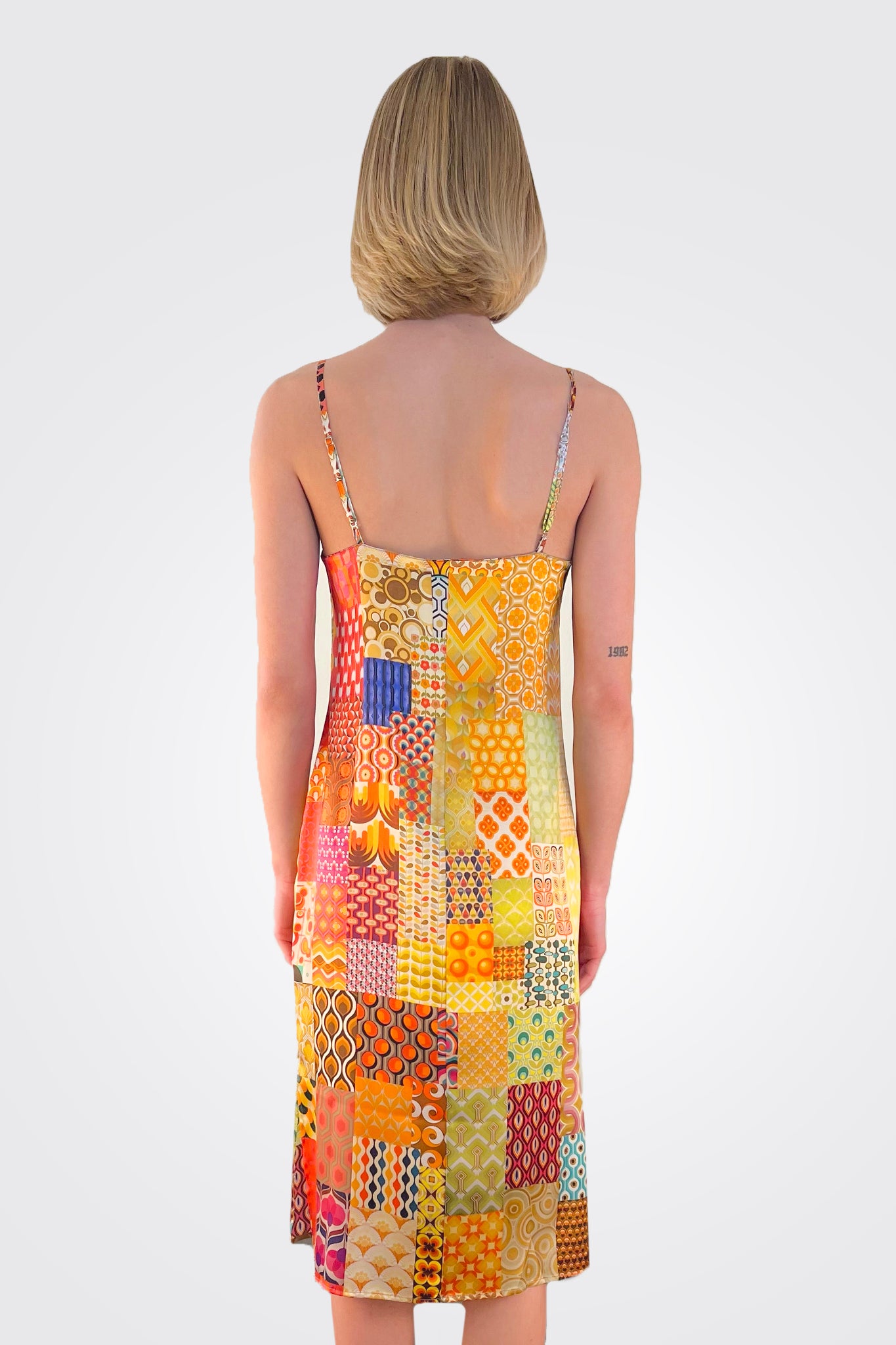 Anna Dress - Nostalgic Print by Unbreakable Evolution — view 3