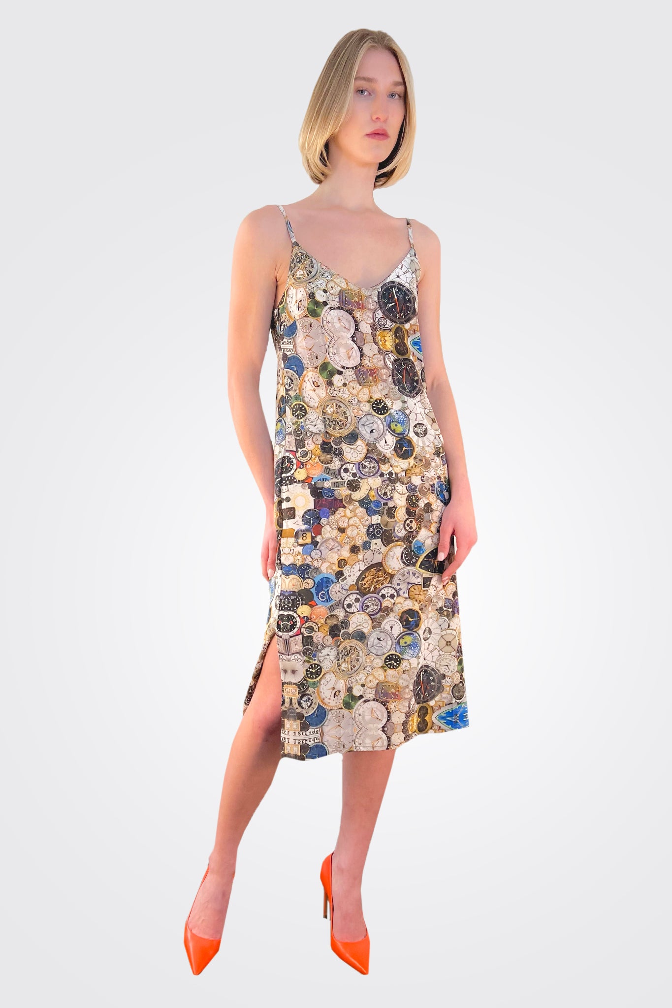 Anna Dress - Watches Print by Unbreakable Evolution | 25 South Boutiques