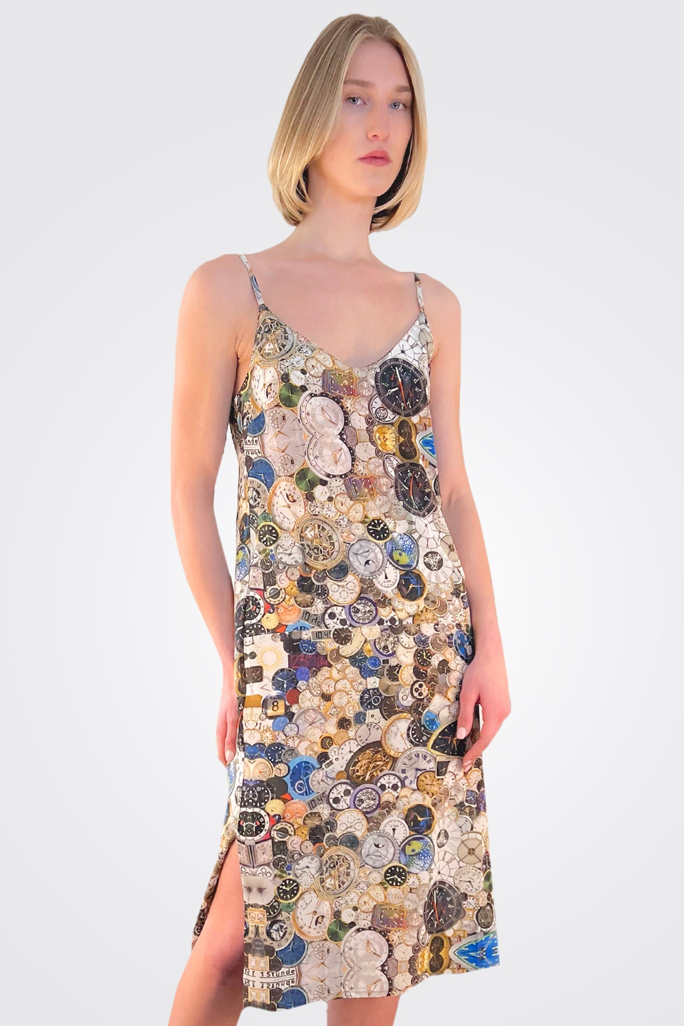 Anna Dress - Watches Print by Unbreakable Evolution — alternate view