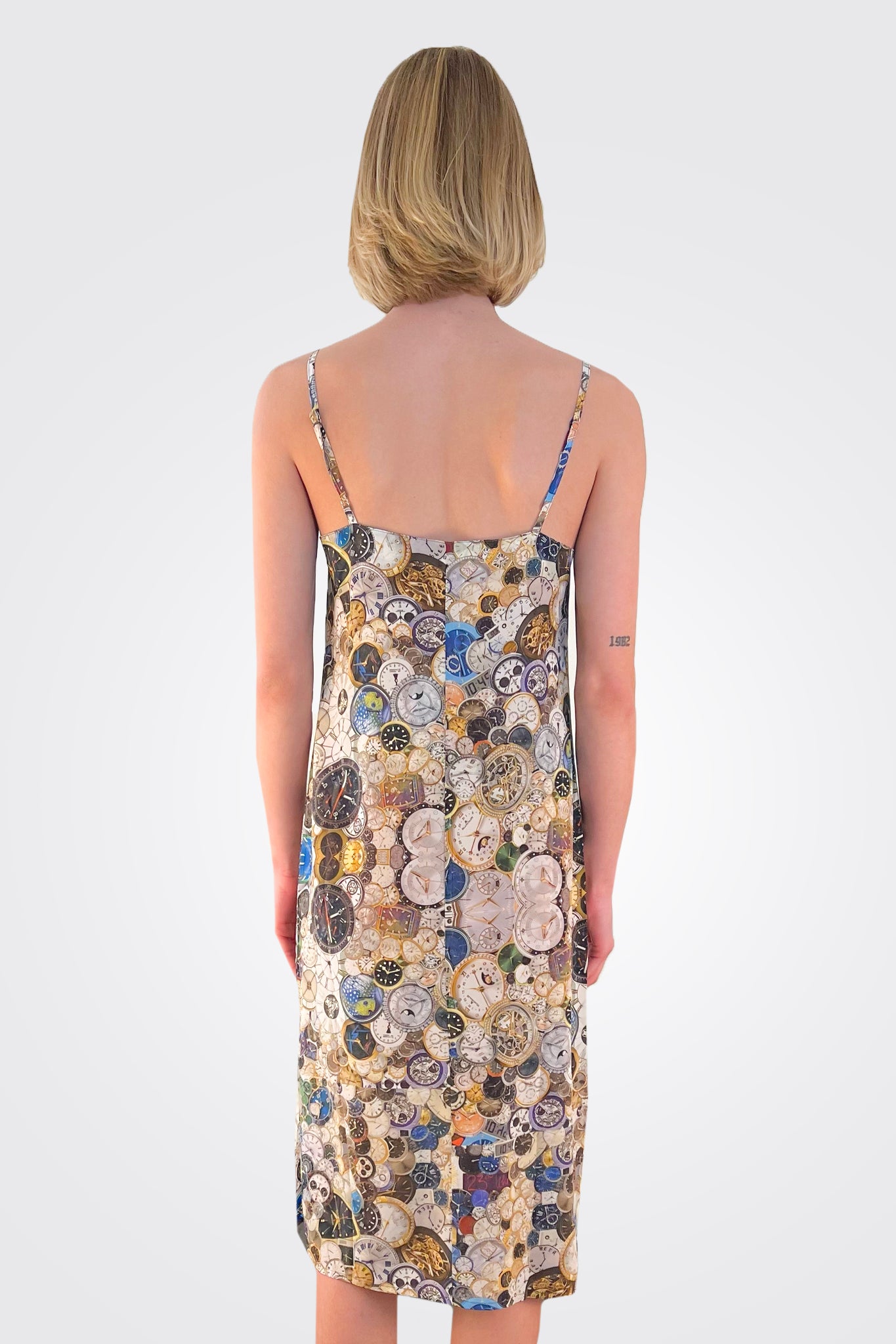 Anna Dress - Watches Print by Unbreakable Evolution — view 3