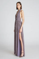 Valery Gown - Light Plum by Halston — view 3