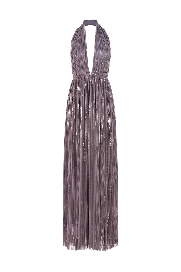 Valery Gown - Light Plum by Halston — view 6