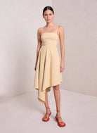 Verona Stretch Linen Dress - Dune by A.L.C | 25 South Boutiques