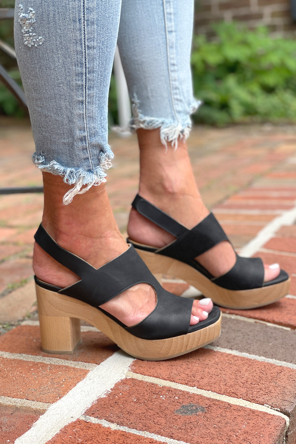 Vicky Clog - Talco Black by Coclico — alternate view