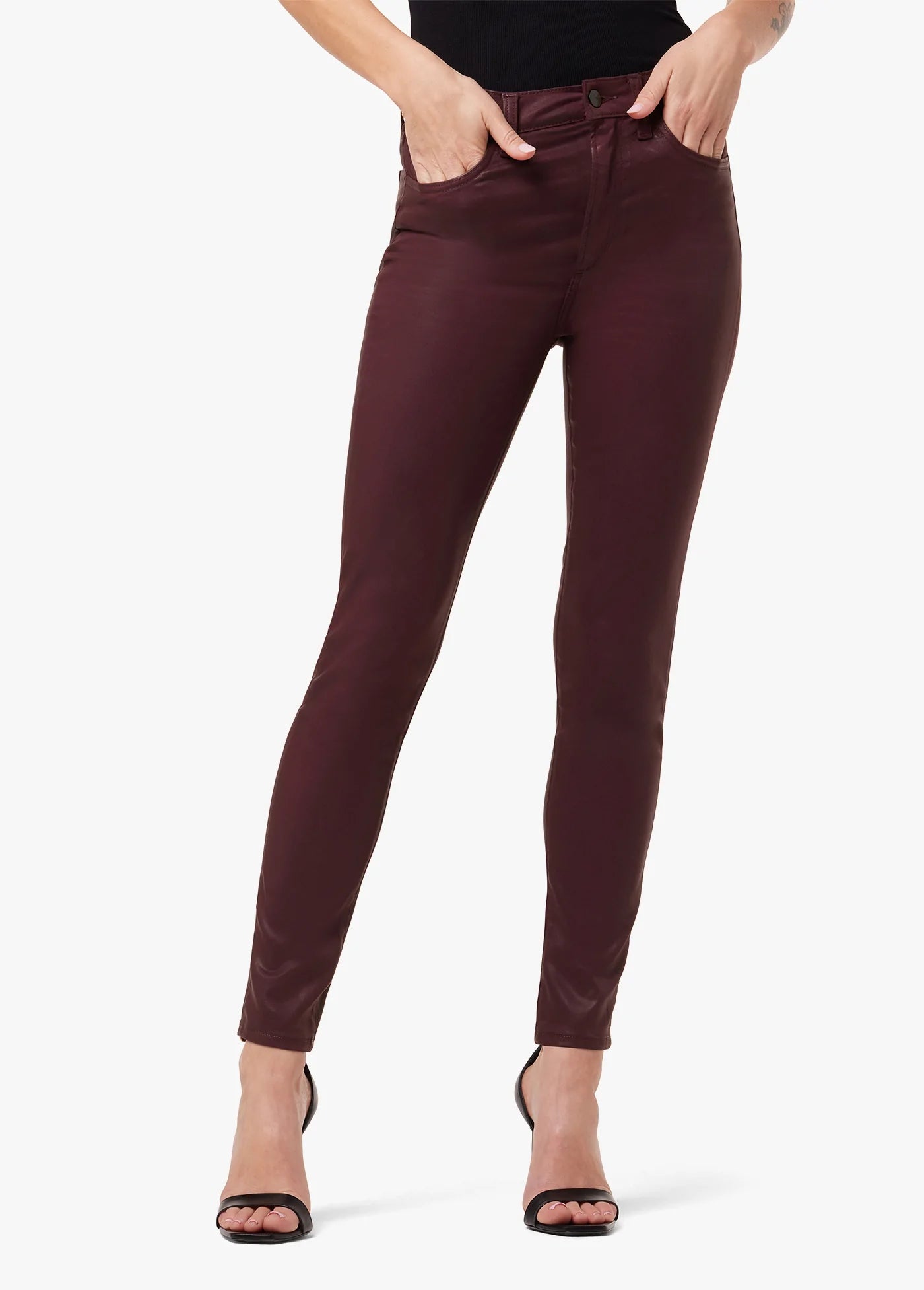 The Charlie High Rise Skinny Ankle - Vineyard by Joe's Jeans — view 3